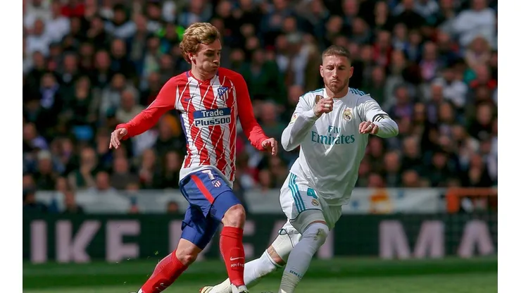 Ramos y Griezmann, enfrentados