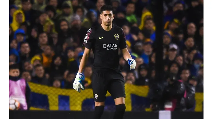 Andrada quiere ser grande en el arco de Boca