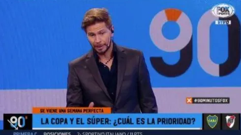 Sebastián Vignolo dejó sus favoritos para los choques que le esperan a River.