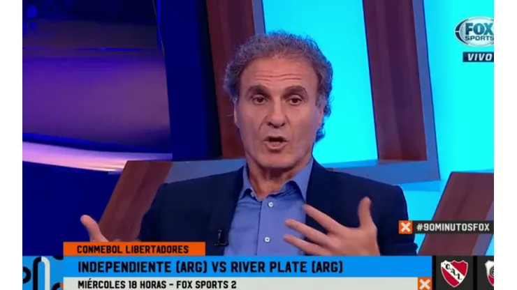 "CALLADITO". Así dice que lo ve el Cabezón al joven Millonario.