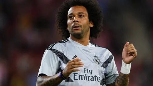 Marcelo no está contento en el Madrid