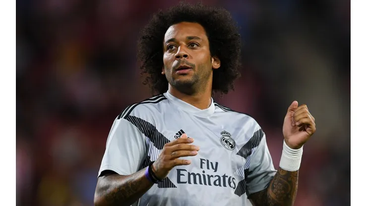 Marcelo no está contento en el Madrid