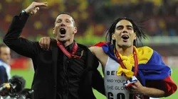 Simeone le dedicó unas cálidas palabras al delantero colombiano en la antesala al choque con el Mónaco.