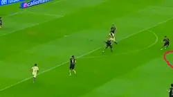 DESDE 40 METROS. El disparo fue impresionante.