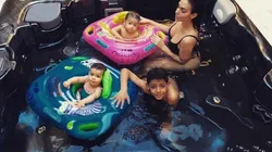 Georgina Rodríguez se comporta como la mejor mamá del Mundo y graba un golazo de Cristiano Jr