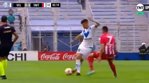 ¡CRACK! Gastón Giménez metió dos rabonas para hacer delirar a toda la gente de Vélez