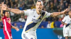 Zlatan Ibrahimovic sorprendió con una pirueta increíble.