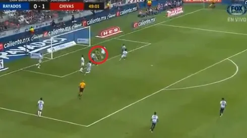 Raúl Gudiño y un blooper realmente insólito.