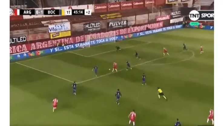 Era el empate de Argentinos, pero Andrada achicó perfecto y salvó a Boca