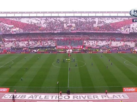 ¿Por el huracán Florence? Hasta los hinchas de River se ríen de la poca gente que fue al Monumental