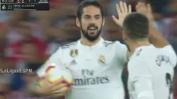 Cabeceó el menos pensado: Athletic durmió e Isco empató para Real Madrid