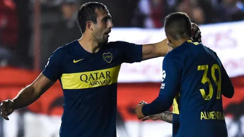 Izquierdoz metió la cabeza y rompió el cero.