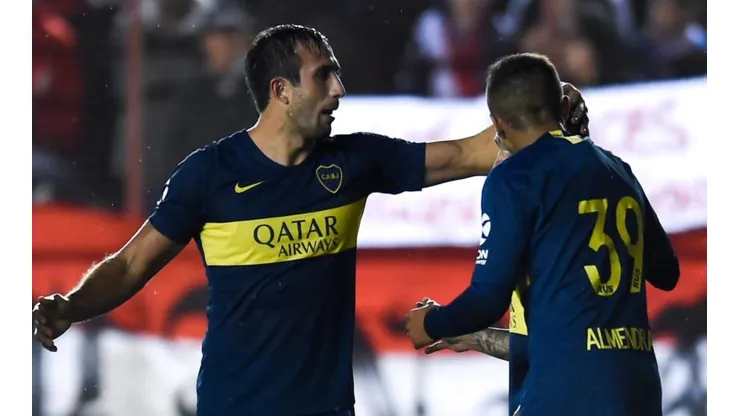 Izquierdoz metió la cabeza y rompió el cero.