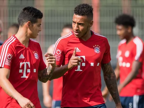 El mensaje de aliento de James para Tolisso después de su lesión