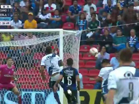 Loroña le sacó la pintura al travesaño