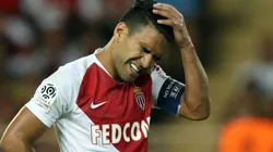 PROBLEMAS. Radamel Falcao no pudo estar en el partido del Mónaco contra Toulouse.