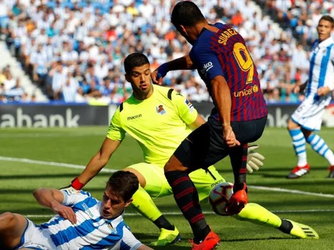 Manitos de manteca Rulli: el arquero le regaló dos goles al Barcelona