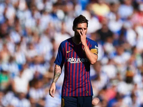 Para Twitter, Messi estuvo todo el partido...¡quejándose con el árbitro!