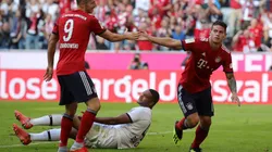 Foto del gol de James Rodríguez.