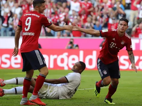 En uno de sus peores partidos, ¡James Rodríguez marcó un gol en el Bayern Munich!