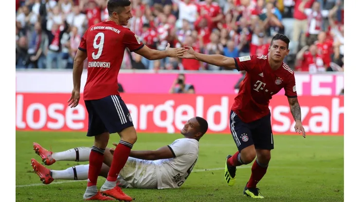 Foto del gol de James Rodríguez.
