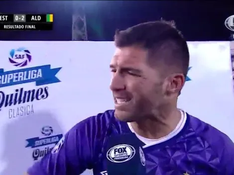 A Estudiantes le cobraron un polémico penal y Andújar explotó contra el árbitro
