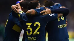 Foto de los jugadores de Boca.