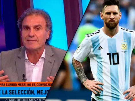 Ruggeri le mojó la oreja a Messi para que vuelva a la Selección Argentina