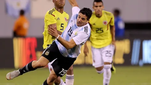 Foto de Simeone, jugador de Argentina.