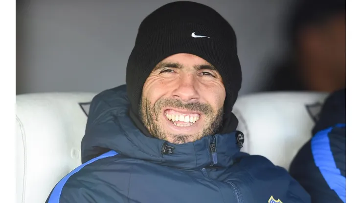 SONRISA DE SUPLENTE. Carlos Tevez volverá a ser titular en la formación de Boca (Foto: Getty).