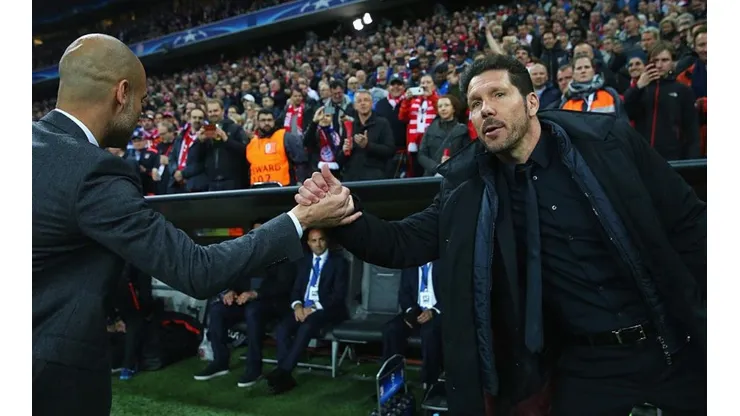 Simeone y una confesión para Guardiola.