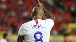 Foto de Arturo Vidal, jugador de la Selección de Chile.