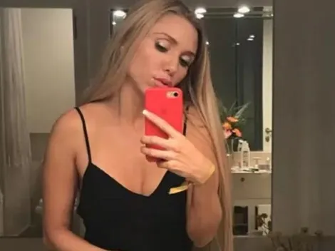 Infartó a todos: Melisia festejó el triunfo de River en la cama y con muy poca ropa