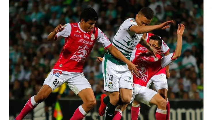 Santos Laguna vs León.