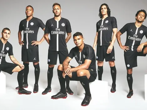 PSG presentó camiseta con la marca de Jordan y realmente es hermosa
