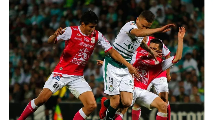 Santos Laguna vs León por la Liga Mx.