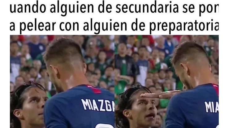 PEQUEÑO. El chavito de América protagonizó esta sección.