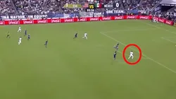 Captura del momento del tiro.