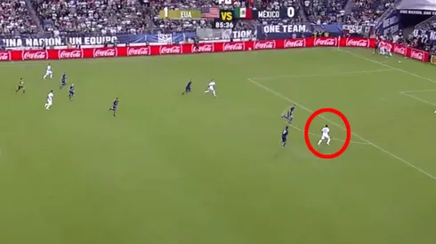 Captura del momento del tiro.