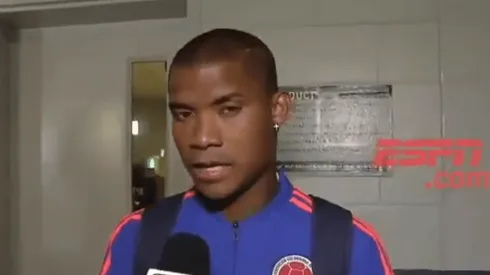 Foto de Wilmar Barrios, jugador de Colombia.