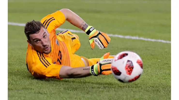 SE HACE GRANDE EL UNO. Franco Armani volvió a demostrar su jerarquía (Foto: Getty).