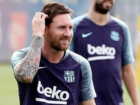 Un día después de terminado el nuevo comienzo de la Selección Argentina, apareció Lionel Messi
