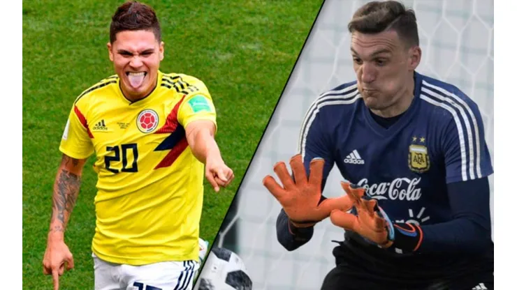 A Quintero le preguntaron por Armani antes de Colombia-Argentina e hizo reír a todos