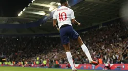 Rashford celebra su gol