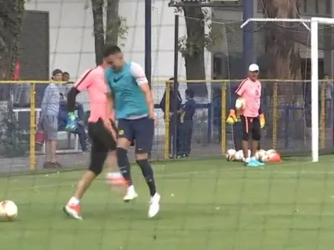 ¡Tranquilo, Agustín! Marchesín se volvió loco y le pegó una patada a un juvenil de América