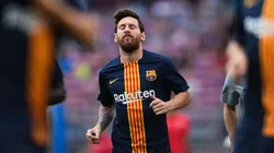 Foto de Lionel Messi, jugador de Barcelona.