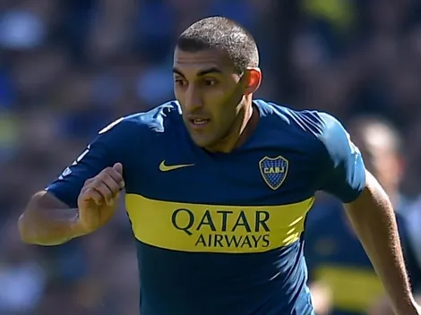 Wanchope Ábila dejó la práctica por una molestia y preocupa al mundo Boca