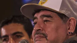 Maradona le pegó a la Federación