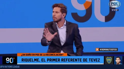 Foto de Sebastián Vignolo, periodista de Fox