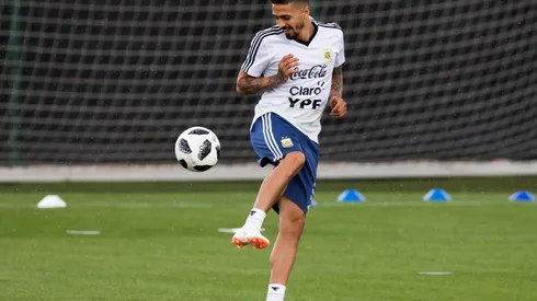 Lanzini en la Selección Argentina